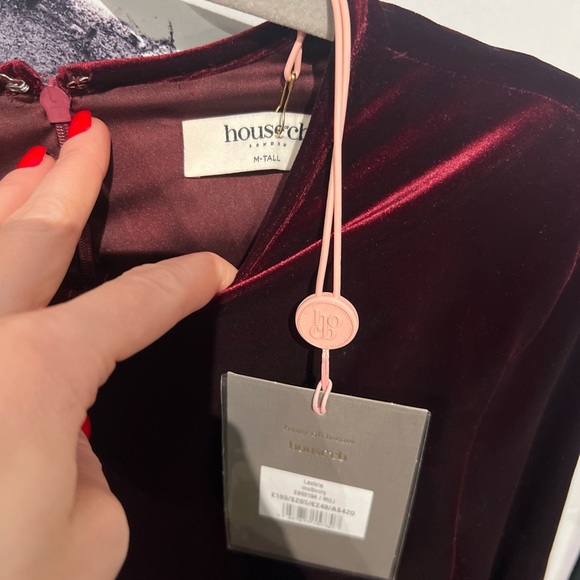 House of cb velvet dress size medium - Picture 3 of 4